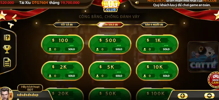 Trải Nghiệm Catte Đỉnh Cao Tại HitClub Nơi Khẳng Định Bản Lĩnh Cao Thủ Bài Bạc