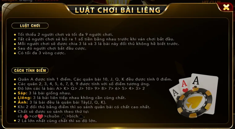 Trải Nghiệm Đỉnh Cao Khi Tham Gia Chơi Liêng Tại HitClub Ngay Hôm Nay