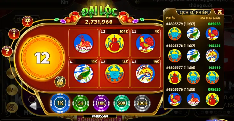 Siêu Phẩm Minigame Bầu Cua Mini Tại HitClub Đỉnh Cao Của Sự May Mắn