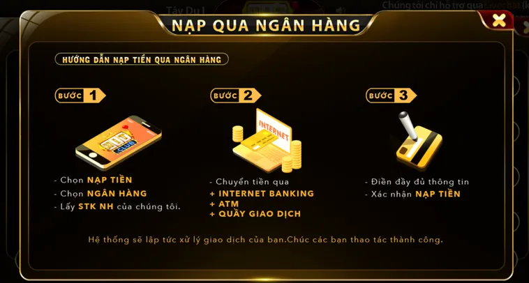 Hướng Dẫn Nạp Tiền Qua Ngân Hàng Vào HitClub Tối Ưu Giúp Game Thủ Bắt Đầu Hành Trình Chiến Thắng