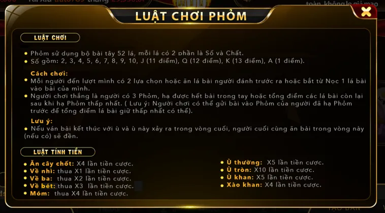 Phỏm Tại HitClub Trải Nghiệm Đỉnh Cao Với Hệ Thống Đổi Thưởng Uy Tín Bậc Nhất
