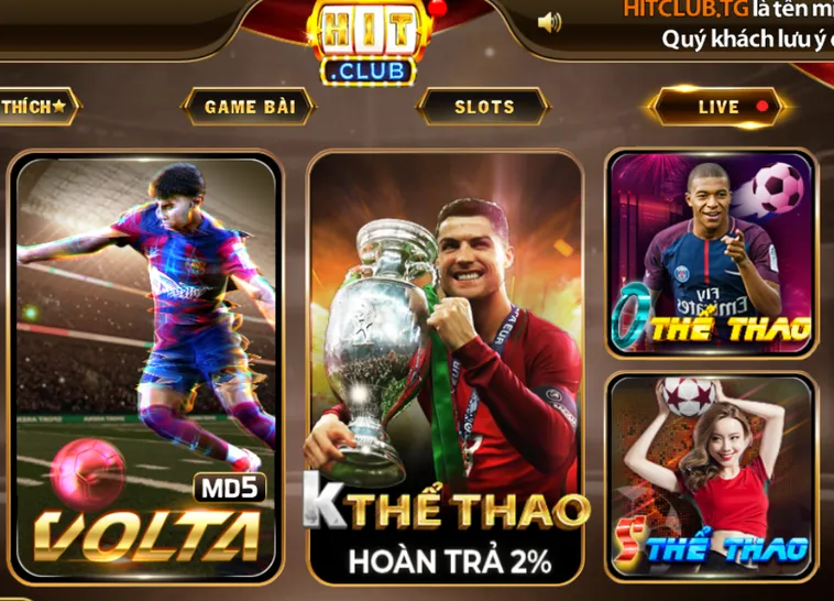 Cá Cược Thể Thao HitClub Thiên Đường Giải Trí Đẳng Cấp Cho Các Cược Thủ