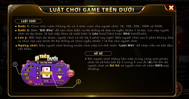 Trải Nghiệm Minigame Trên Dưới Tại HitClub Đẳng Cấp Thượng Lưu Với Lối Chơi Độc Đáo